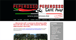 Desktop Screenshot of peperosso.biz